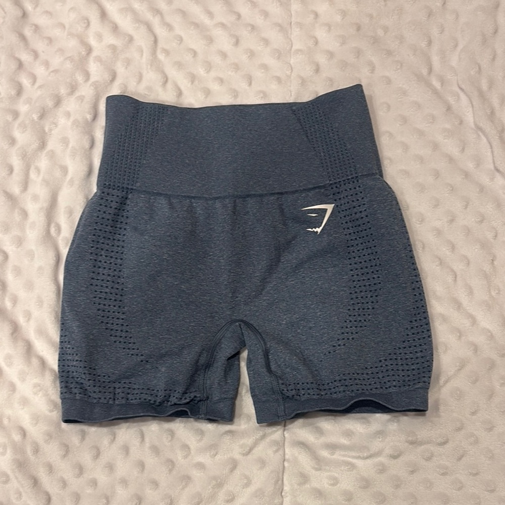 Gymshark Blue Bike Shorts